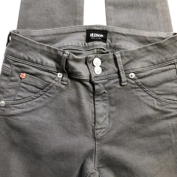 Hudson Collin Mid-Rise Skinny Jeans - Picture 5 of 10